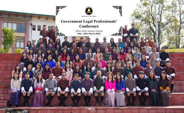 Over 100 legal professionals convene in Tsirang for three-day government legal professionals conference
